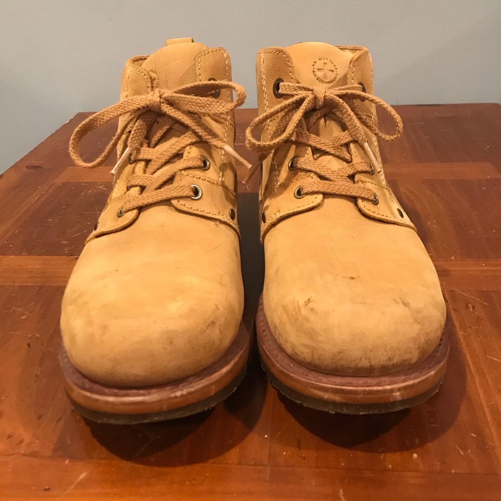 USED Doc Martin work boots